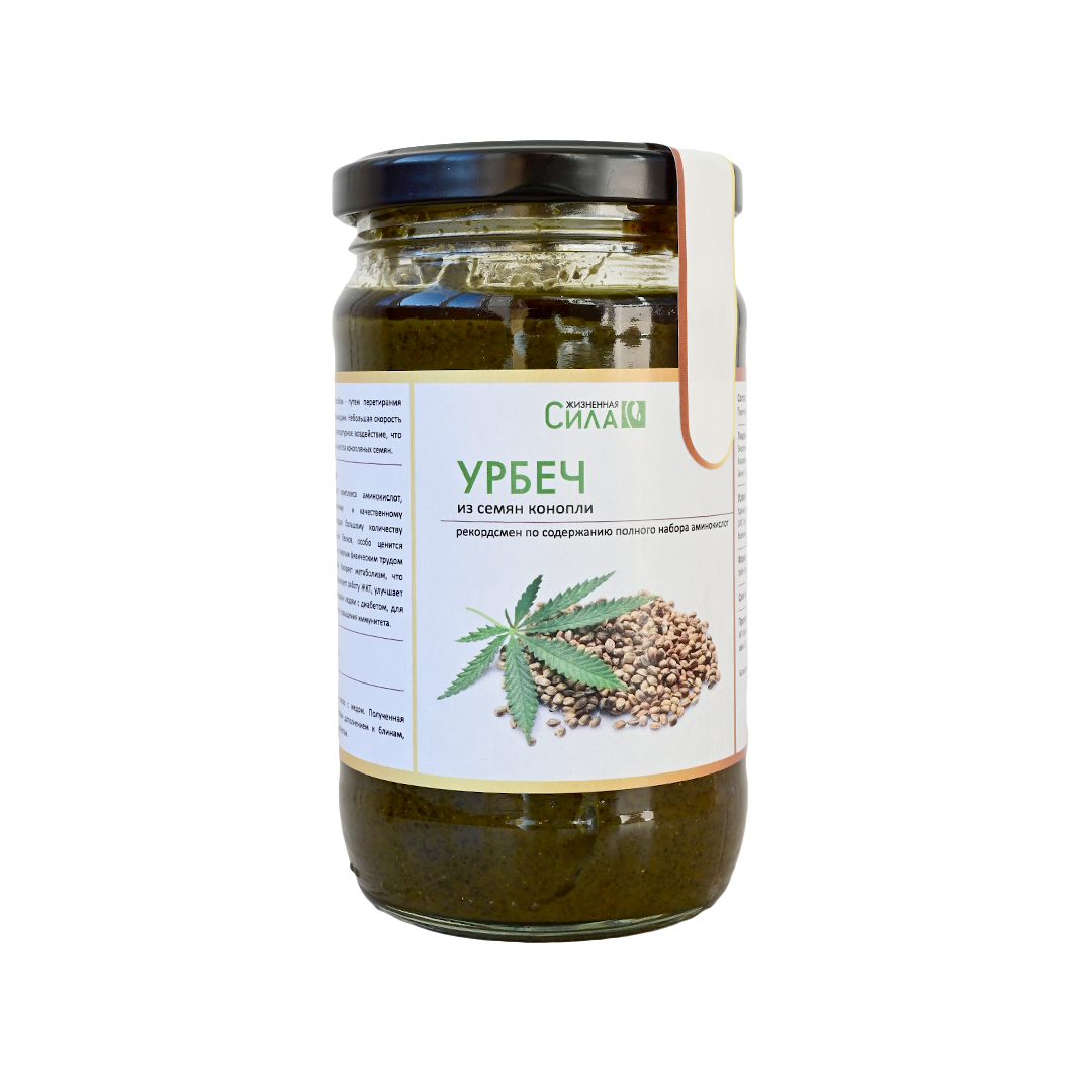 Урбеч конопляный, 350 мл