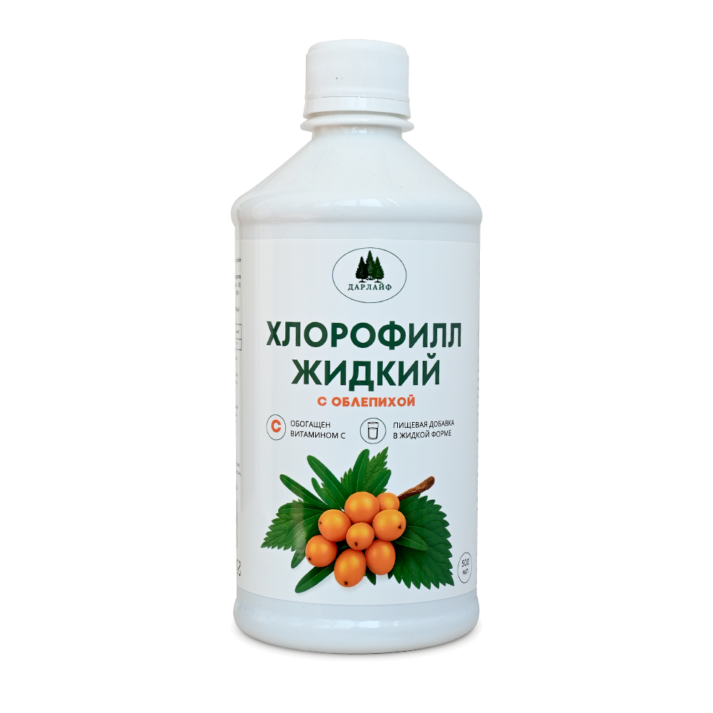 Хлорофилл с облепихой жидкий