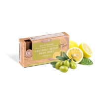 Мыло с маслом оливы с эфирным маслом лимона купить