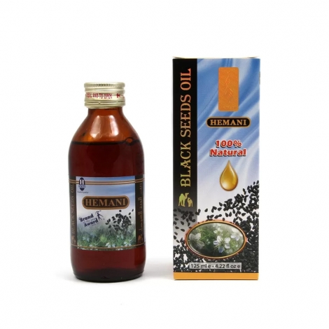 Масло черного тмина Хемани (Black Seeds Oil Hemani) 125 мл