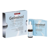 Мицеллярный мультикомплекс Gelminol (капли + саше)
